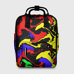 Женский рюкзак Яркие абстрактные краски