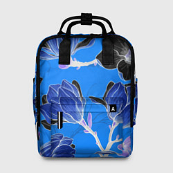Рюкзак женский Растительная композиция - минимализм, цвет: 3D-принт