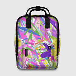 Рюкзак женский Сочные краски лета и бабочки, цвет: 3D-принт