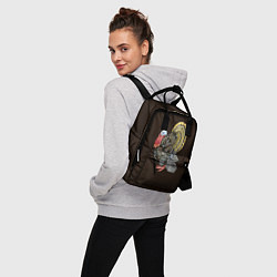 Рюкзак женский Рисунок большой индюшки, цвет: 3D-принт — фото 2