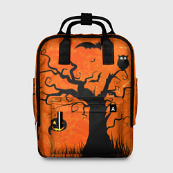 Рюкзак женский Мрачное дерево, цвет: 3D-принт