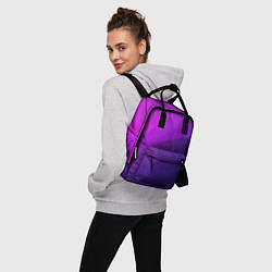 Рюкзак женский Утрафиолет, цвет: 3D-принт — фото 2