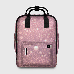 Рюкзак женский Pink bubbles, цвет: 3D-принт