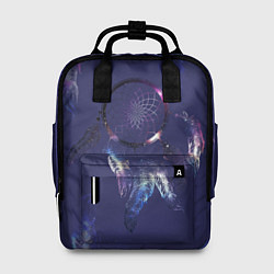 Рюкзак женский Мистический абстрактный ловец снов, цвет: 3D-принт