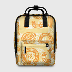Рюкзак женский Макарошки, цвет: 3D-принт