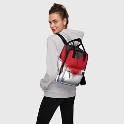 Рюкзак женский Разноцветные полосы, цвет: 3D-принт — фото 2