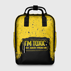 Рюкзак женский Toxic, цвет: 3D-принт