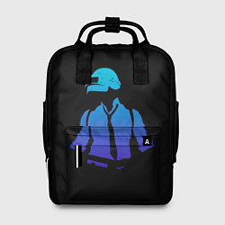 Рюкзак женский ПАБГ воин, цвет: 3D-принт