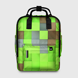 Рюкзак женский Никита майнкрафт, цвет: 3D-принт