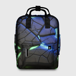Рюкзак женский Светящаяся лава, цвет: 3D-принт