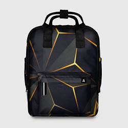 Рюкзак женский Hexagon Line Smart, цвет: 3D-принт