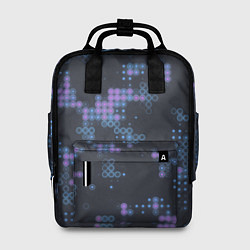 Рюкзак женский Текстурная мозайка, цвет: 3D-принт