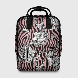 Рюкзак женский Floral pattern - vanguard, цвет: 3D-принт