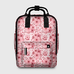 Женский рюкзак Розовые цветы узор
