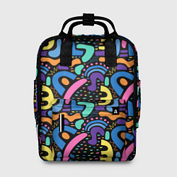 Женский рюкзак Multicolored texture pattern