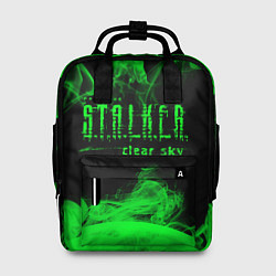Рюкзак женский Stalker clear sky radiation art, цвет: 3D-принт