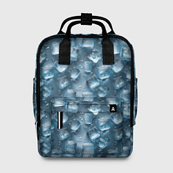 Рюкзак женский Сочная текстура из ледяных кубиков, цвет: 3D-принт