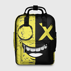 Рюкзак женский Смайлик с улыбкой, цвет: 3D-принт