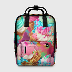 Рюкзак женский Сладкая жизнь, цвет: 3D-принт