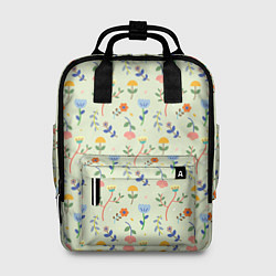 Женский рюкзак Цветочная полянка