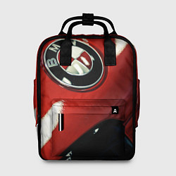 Рюкзак женский Знак бмв, цвет: 3D-принт