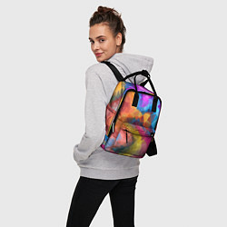 Рюкзак женский Super colors, цвет: 3D-принт — фото 2