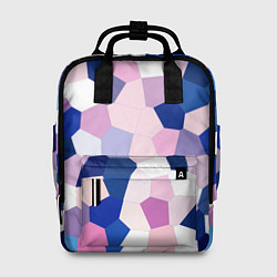 Рюкзак женский Мозаика абстракция, цвет: 3D-принт