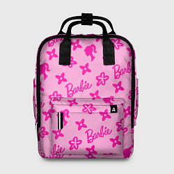 Рюкзак женский Барби паттерн розовый, цвет: 3D-принт