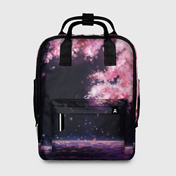 Рюкзак женский Небо сакуры, цвет: 3D-принт