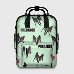 Рюкзак женский Хищник - логотип, цвет: 3D-принт