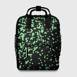 Женский рюкзак Green pixel