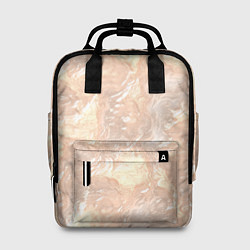 Рюкзак женский Бежевый вихрь, цвет: 3D-принт