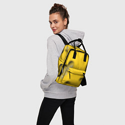 Рюкзак женский Сырная плоскость, цвет: 3D-принт — фото 2