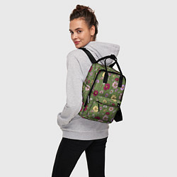 Рюкзак женский Летний луг - паттерн, цвет: 3D-принт — фото 2