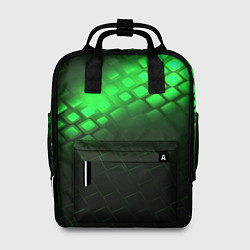 Женский рюкзак Неоновые зеленые пластины