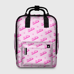 Рюкзак женский Паттерн - Барби и сердечки, цвет: 3D-принт