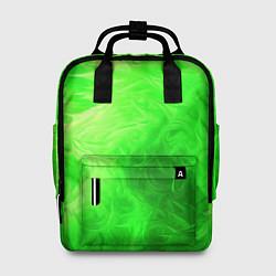 Рюкзак женский Яркий зеленый фон, цвет: 3D-принт