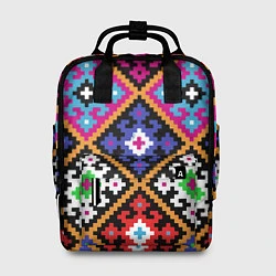 Рюкзак женский Колорит, цвет: 3D-принт
