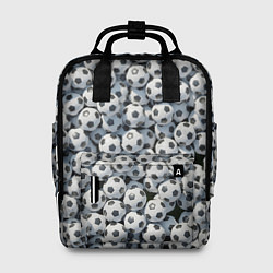 Рюкзак женский Узор с мячиками, цвет: 3D-принт