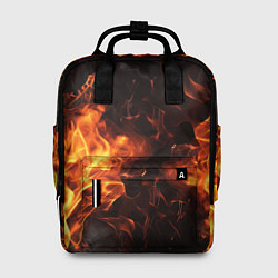 Рюкзак женский Fire style, цвет: 3D-принт