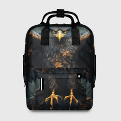 Рюкзак женский Орёл с расправленными крыльями, цвет: 3D-принт