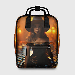 Рюкзак женский Красавица ведьма, цвет: 3D-принт