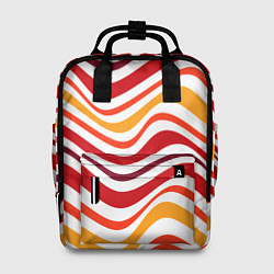 Рюкзак женский Модные линии, цвет: 3D-принт