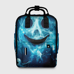 Женский рюкзак Нейросеть - хеллоуин привидения