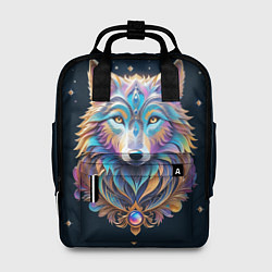 Рюкзак женский Звездный волк из далекой галактики, цвет: 3D-принт