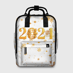 Женский рюкзак Новый 2024 год - золотой