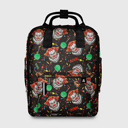 Рюкзак женский Клоуны, цвет: 3D-принт