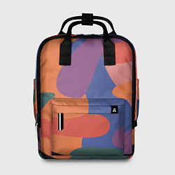 Женский рюкзак Цветные кляксы