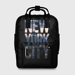 Рюкзак женский New York City - USA, цвет: 3D-принт