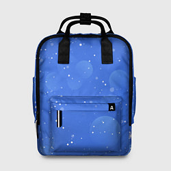 Рюкзак женский Снежный паттерн, цвет: 3D-принт